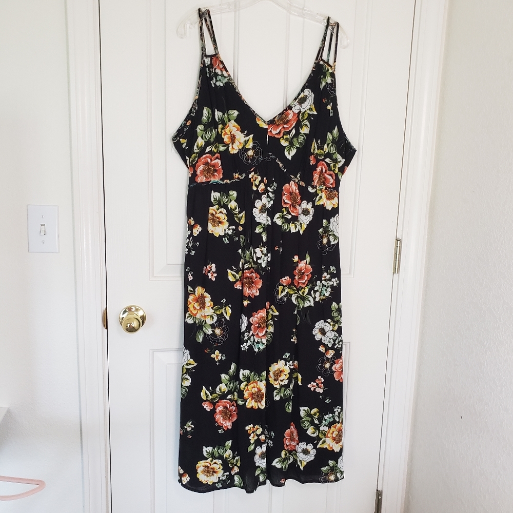 Torrid Floral Print Summer Dress Size 2